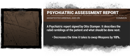 Psychiatric Assessment Report