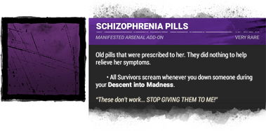 Schizophrenia pills