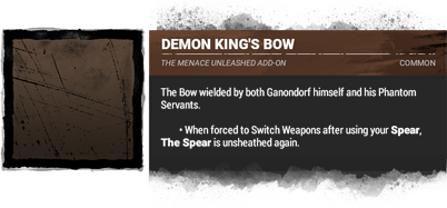DEMON KING'S BOW