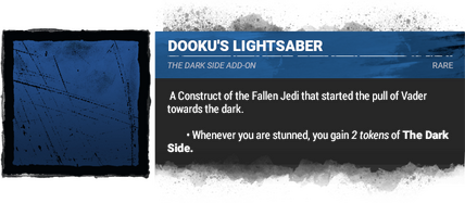 dooku's lightsaber