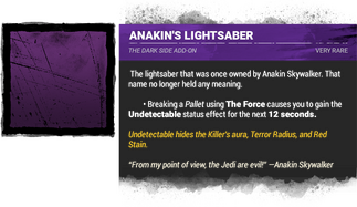 anakin's lightsaber