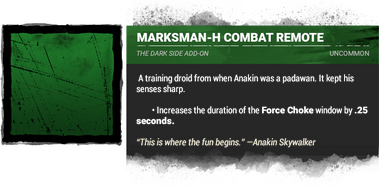 Marksman-H Combat Remote