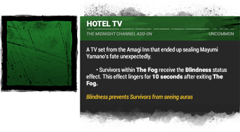hotel tv