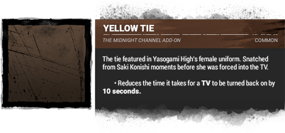yellow tie