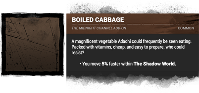 boiled cabbage
