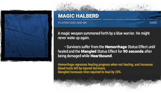 magic halberd
