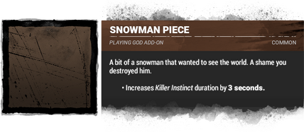 snowman piece