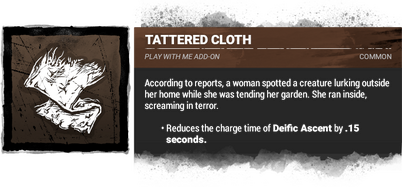 tattered cloth