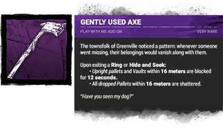 gently used axe