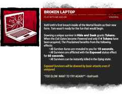 broken laptop