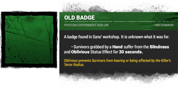 old badge