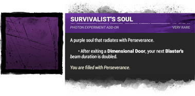 survivalist's soul