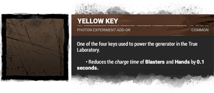 yellow key