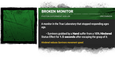 broken monitor