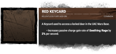RED keycard