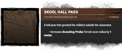 skool hall pass