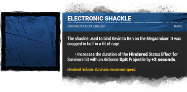 electronic shackle