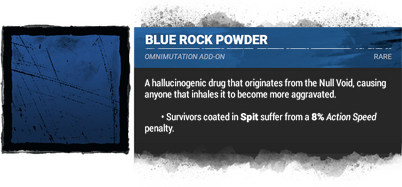 blue rock powder