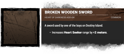 Broken Wooden Sword