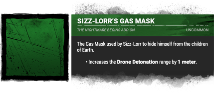 sizz-lorr's gas mask