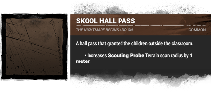 skool hall pass